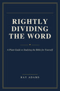 Rightly Dividing the Word — book cover